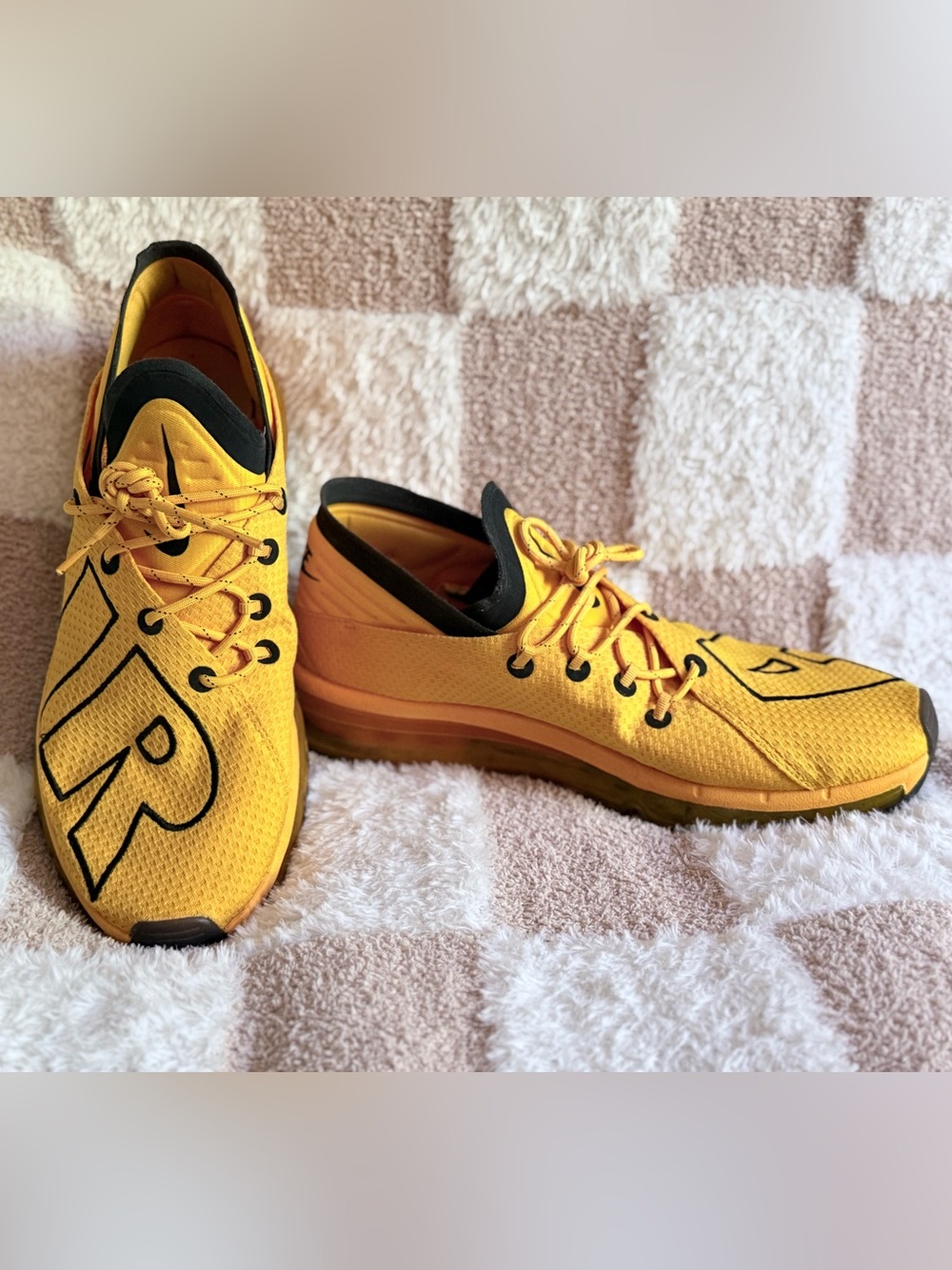 Nike Air Max Flair “University Gold” Running Shoes [Rare]